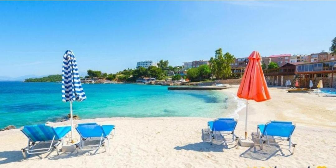 Blue Hotel Ksamil Eksteriør billede
